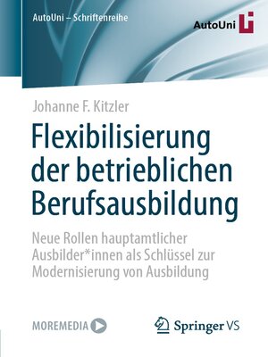 cover image of Flexibilisierung der betrieblichen Berufsausbildung